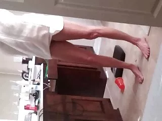 Miembro atrapado en el culo de una puta rusa en la escalera porn sub español